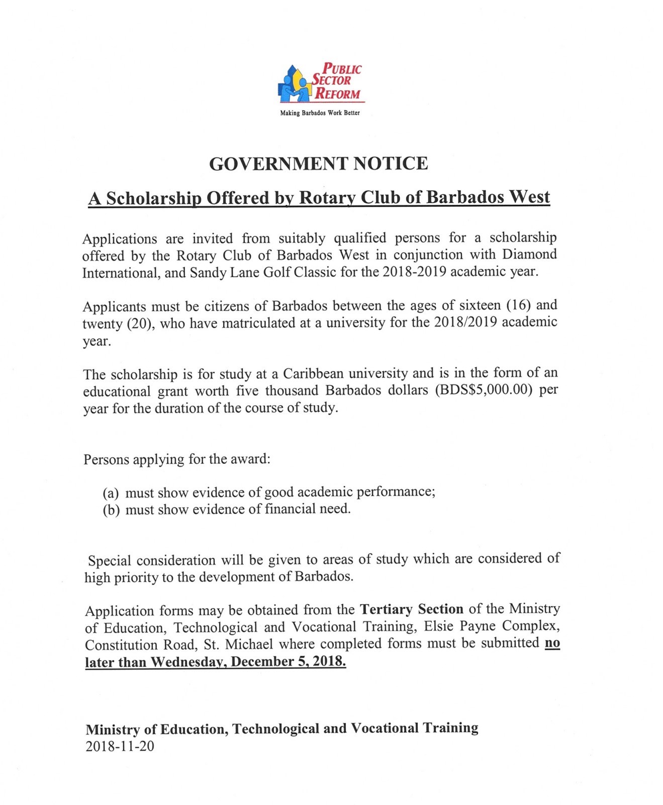 Scholarship